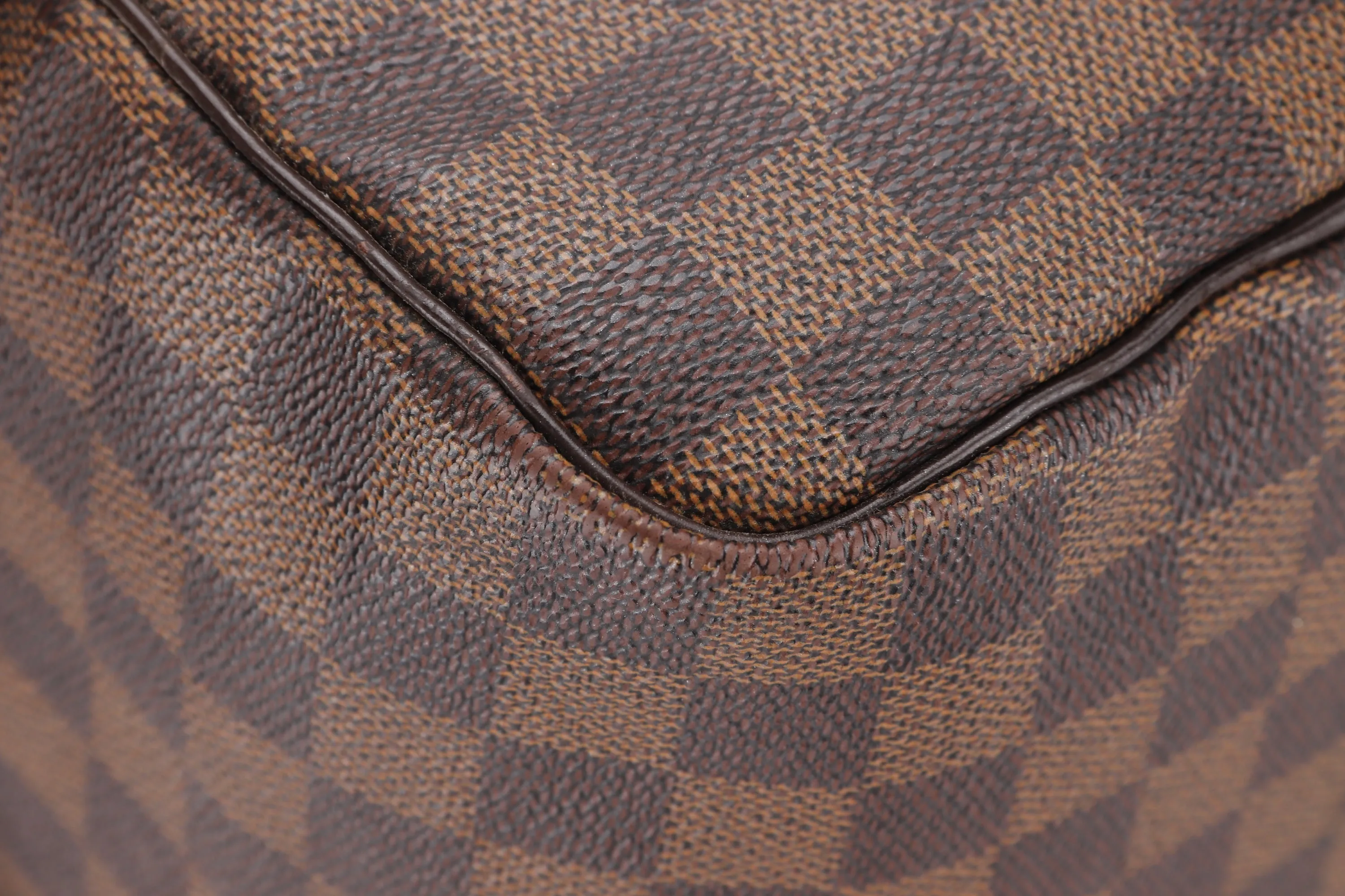 LOUIS VUITTON N41523 SPEEDY 35 (DU3141) DAMIER EBENE, WITH KEYS & LOCK, NO DUST COVER
