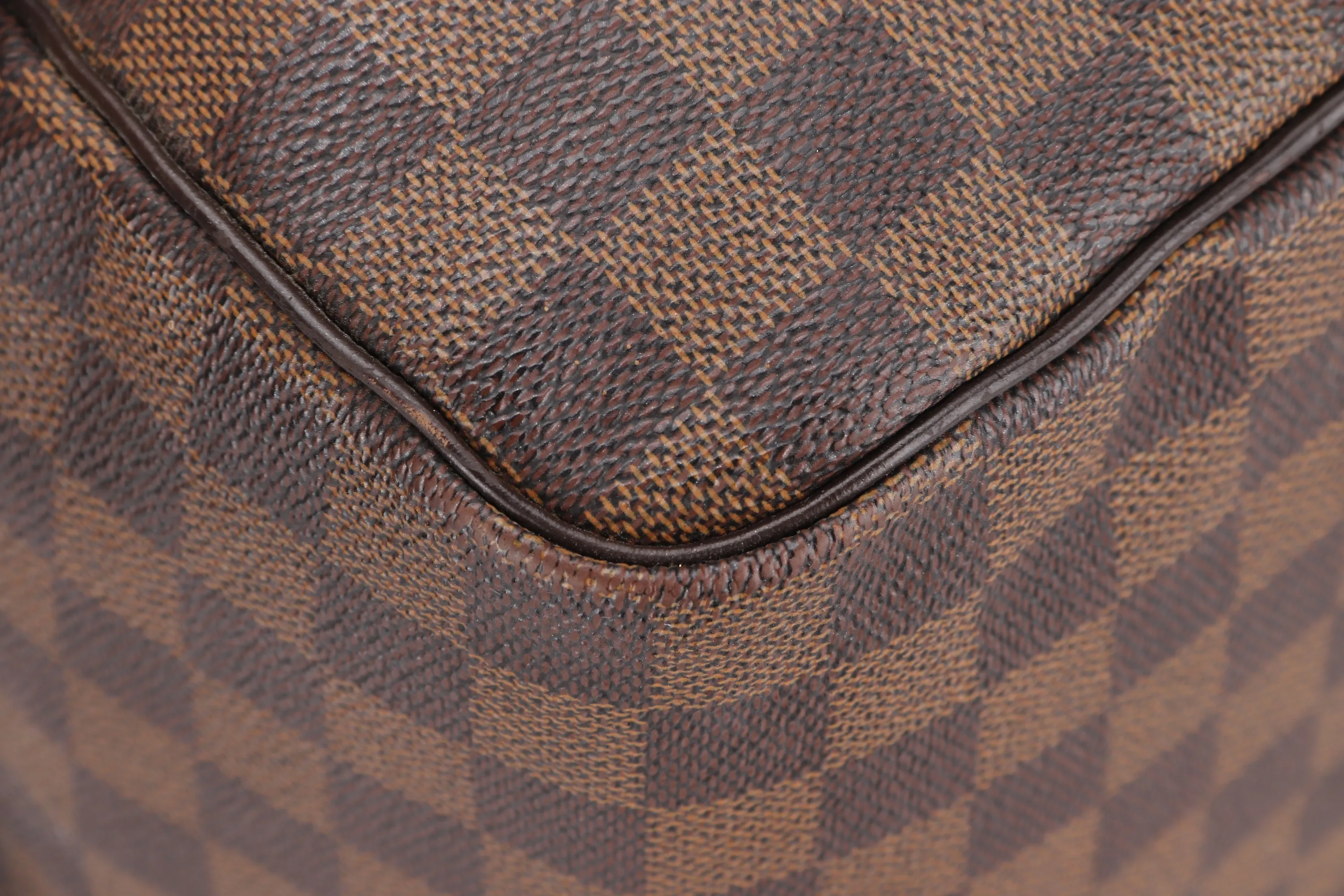 LOUIS VUITTON N41523 SPEEDY 35 (DU3141) DAMIER EBENE, WITH KEYS & LOCK, NO DUST COVER