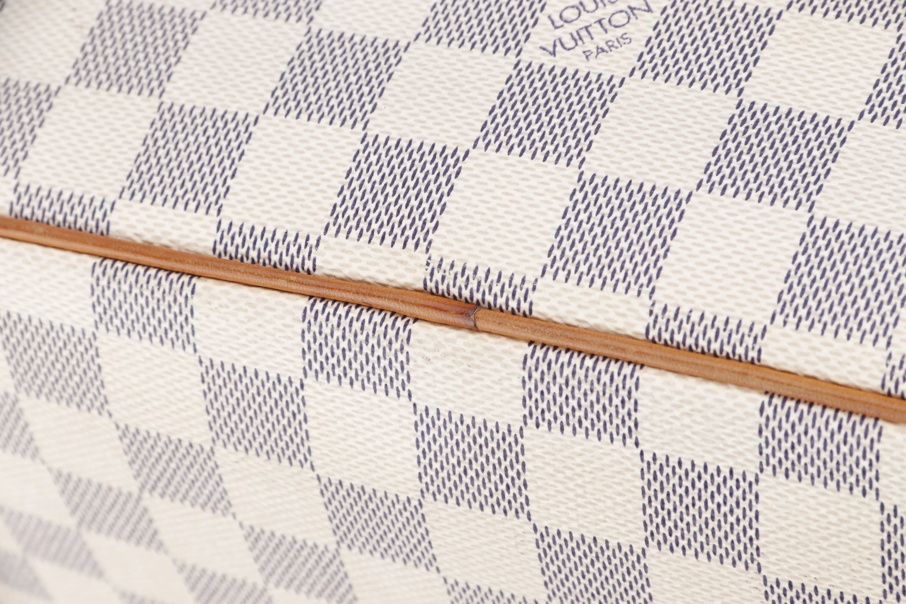 LOUIS VUITTON N51186 SALEYA (VI4027) PM SIZE DAMIER AZUR CANVAS, NO DUST COVER