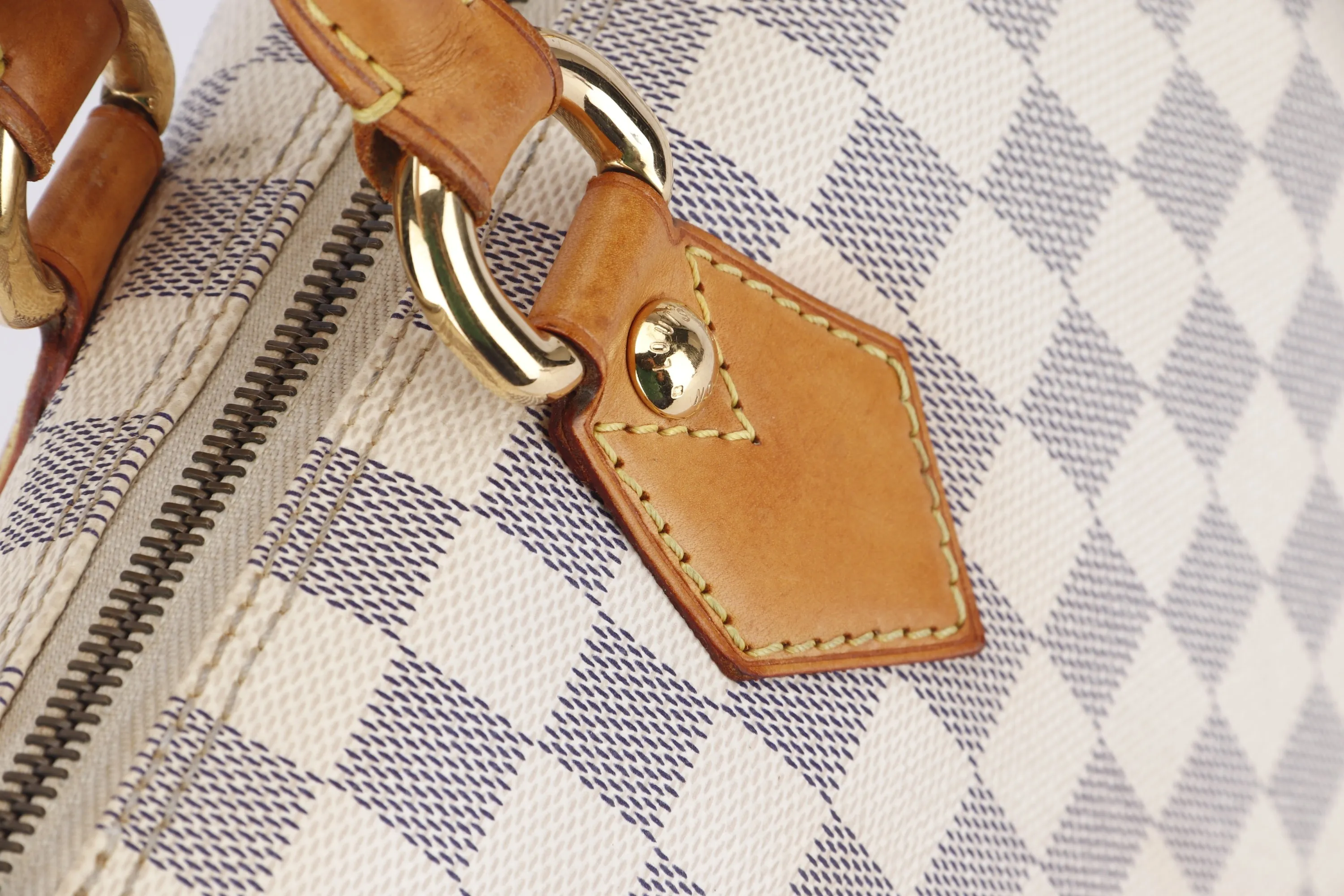 LOUIS VUITTON N51186 SALEYA (VI4027) PM SIZE DAMIER AZUR CANVAS, NO DUST COVER