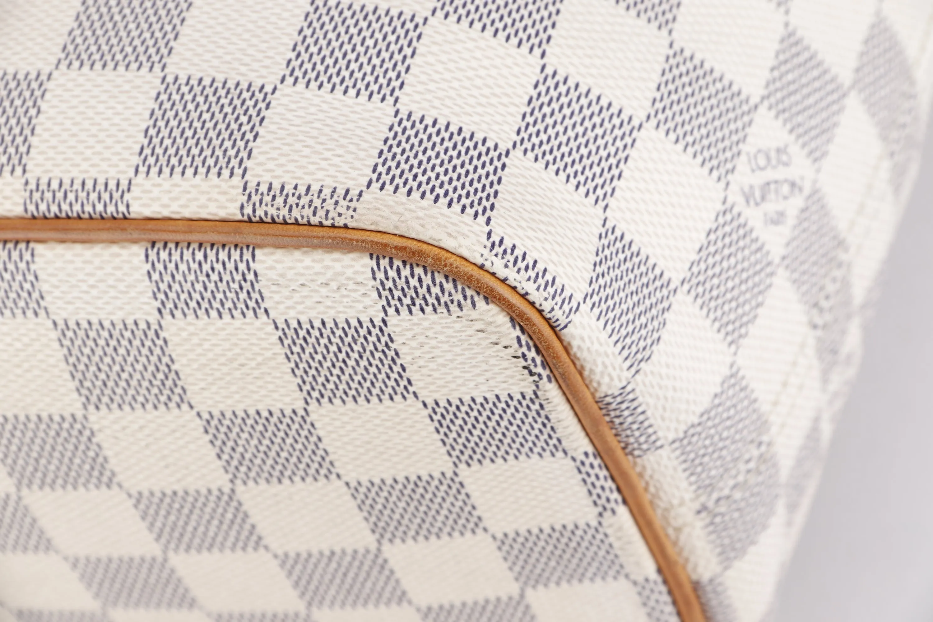 LOUIS VUITTON N51186 SALEYA (VI4027) PM SIZE DAMIER AZUR CANVAS, NO DUST COVER