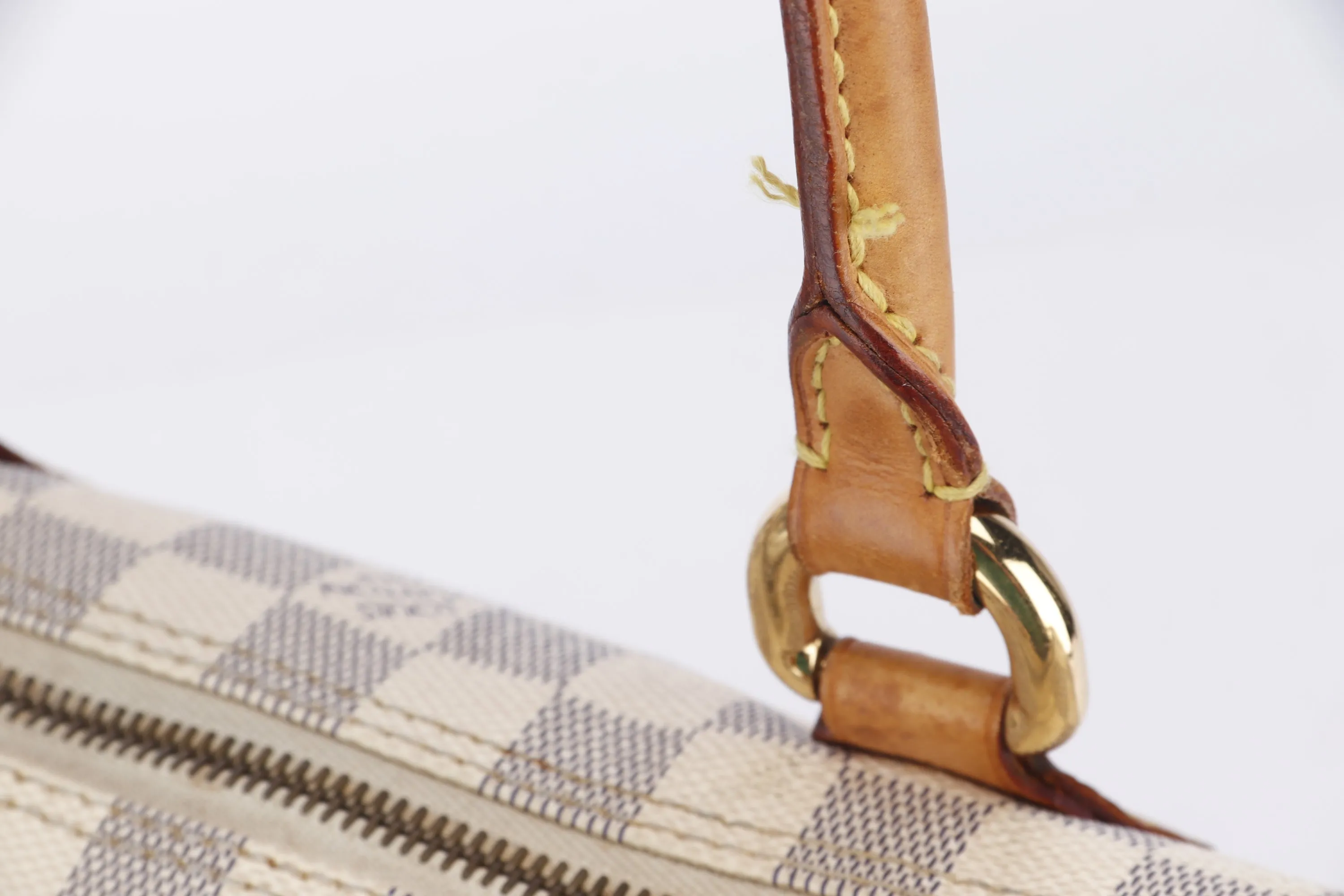 LOUIS VUITTON N51186 SALEYA (VI4027) PM SIZE DAMIER AZUR CANVAS, NO DUST COVER