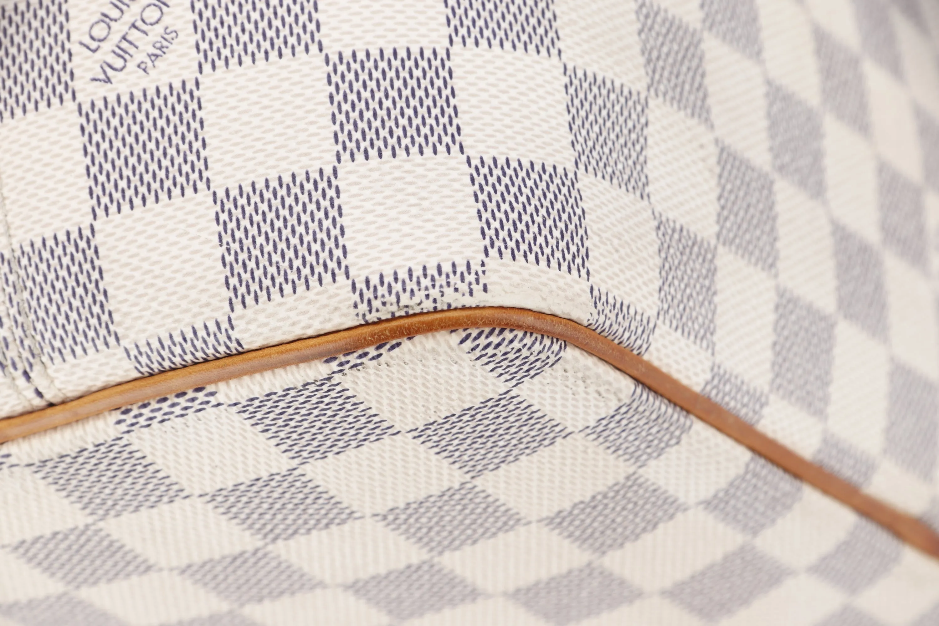 LOUIS VUITTON N51186 SALEYA (VI4027) PM SIZE DAMIER AZUR CANVAS, NO DUST COVER