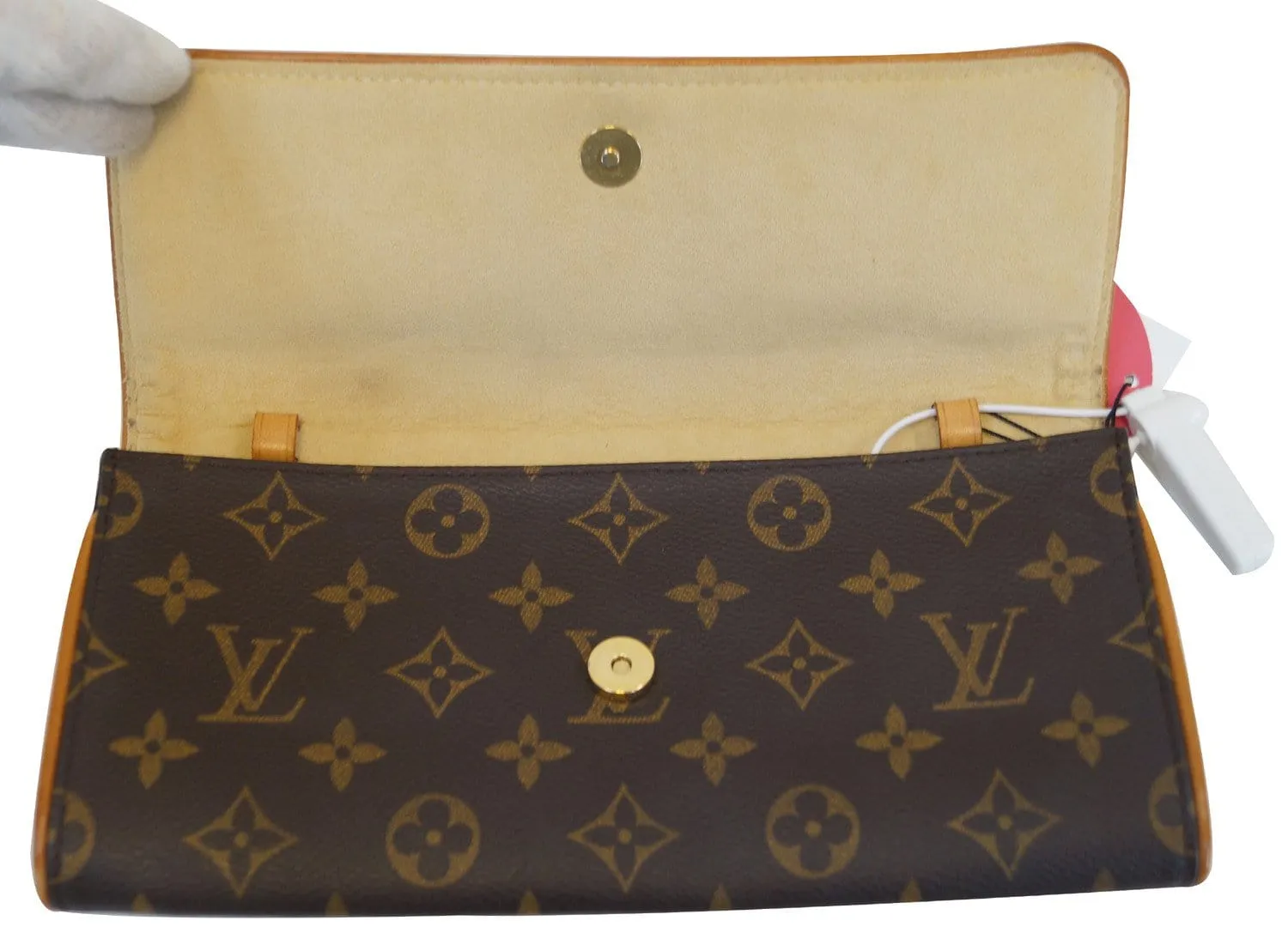 LOUIS VUITTON Pochette Twin GM Monogram Shoulder Bag