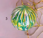 Marble Ball Ornament, 4" - Assorted