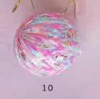 Marble Ball Ornament, 4" - Assorted