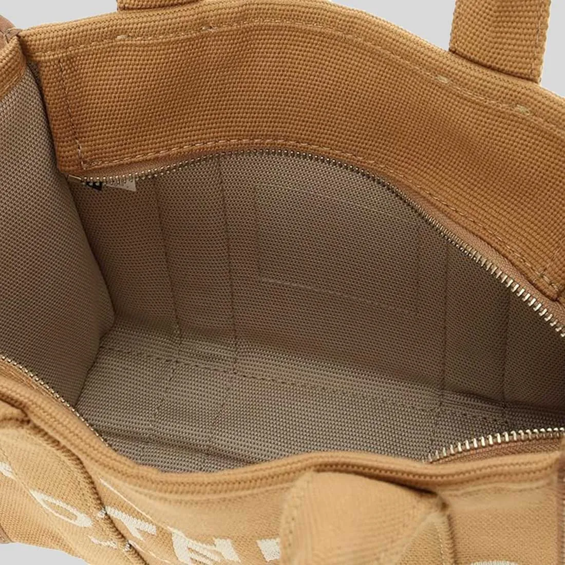 MARC JACOBS The Jacquard Small Tote Bag Camel RB-M0017025