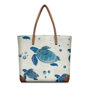 Marine Elegance Sea Turtle Tote Classic