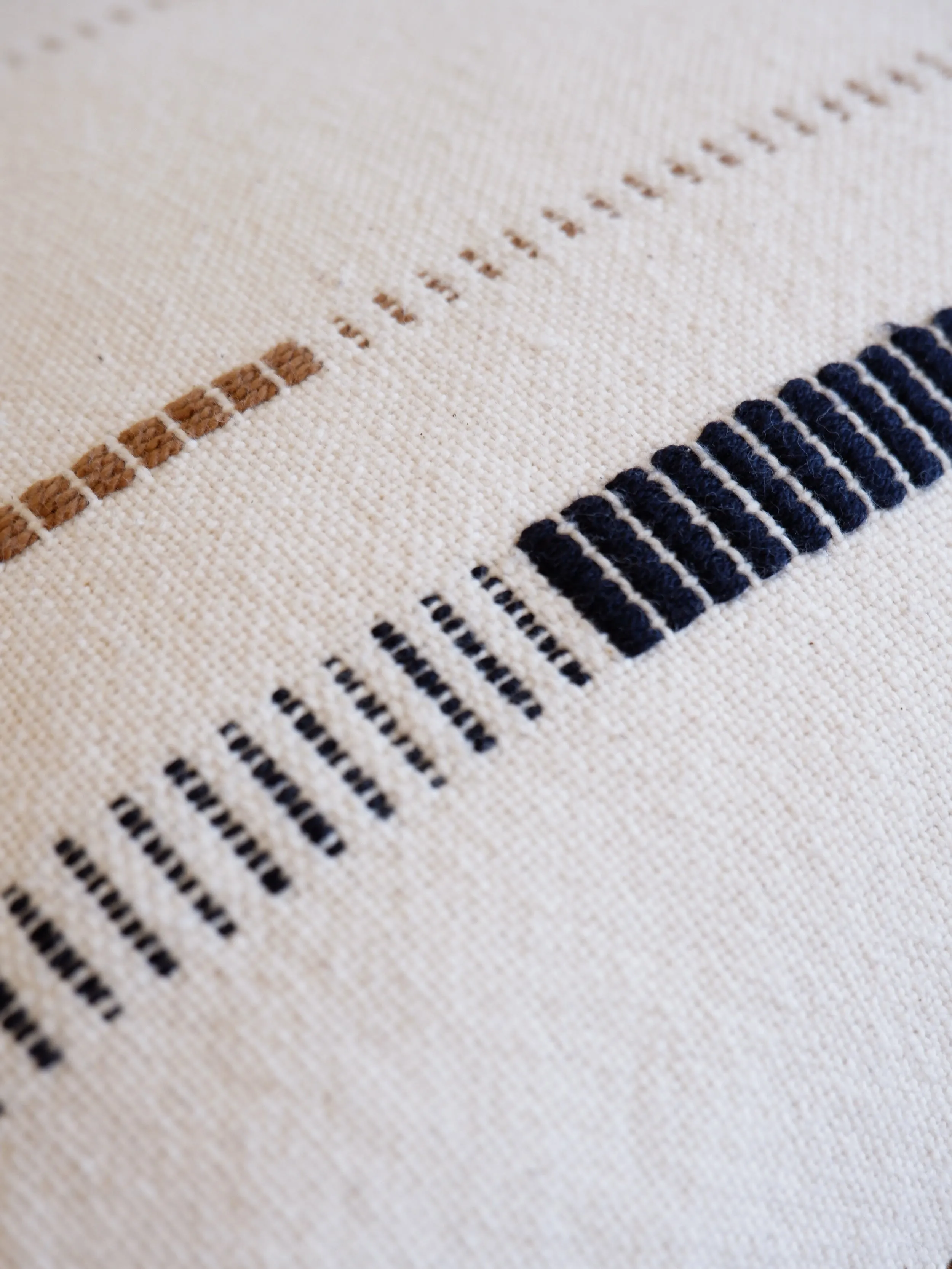 Mason Hand-Loomed Cotton Pillow
