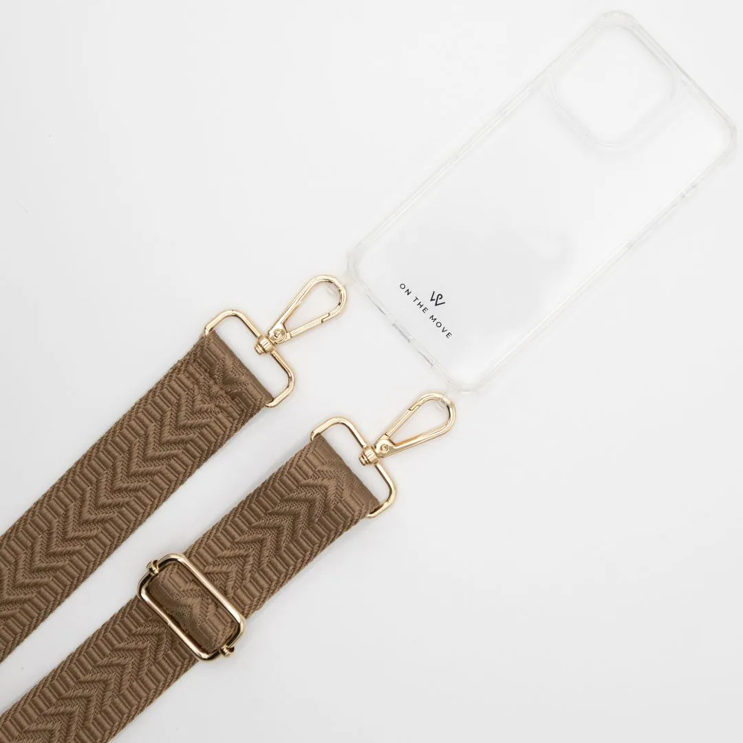 Medina Mocha Woven Strap