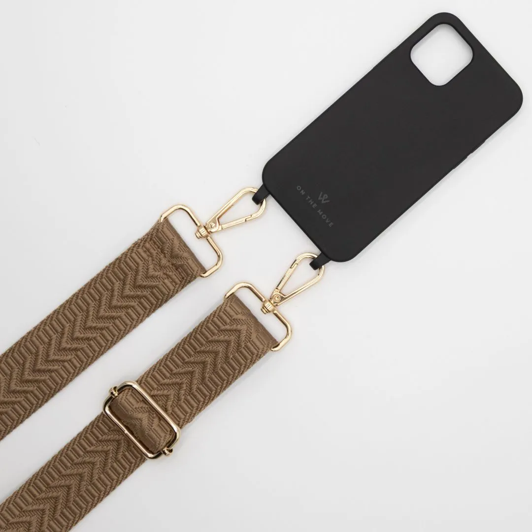 Medina Mocha Woven Strap