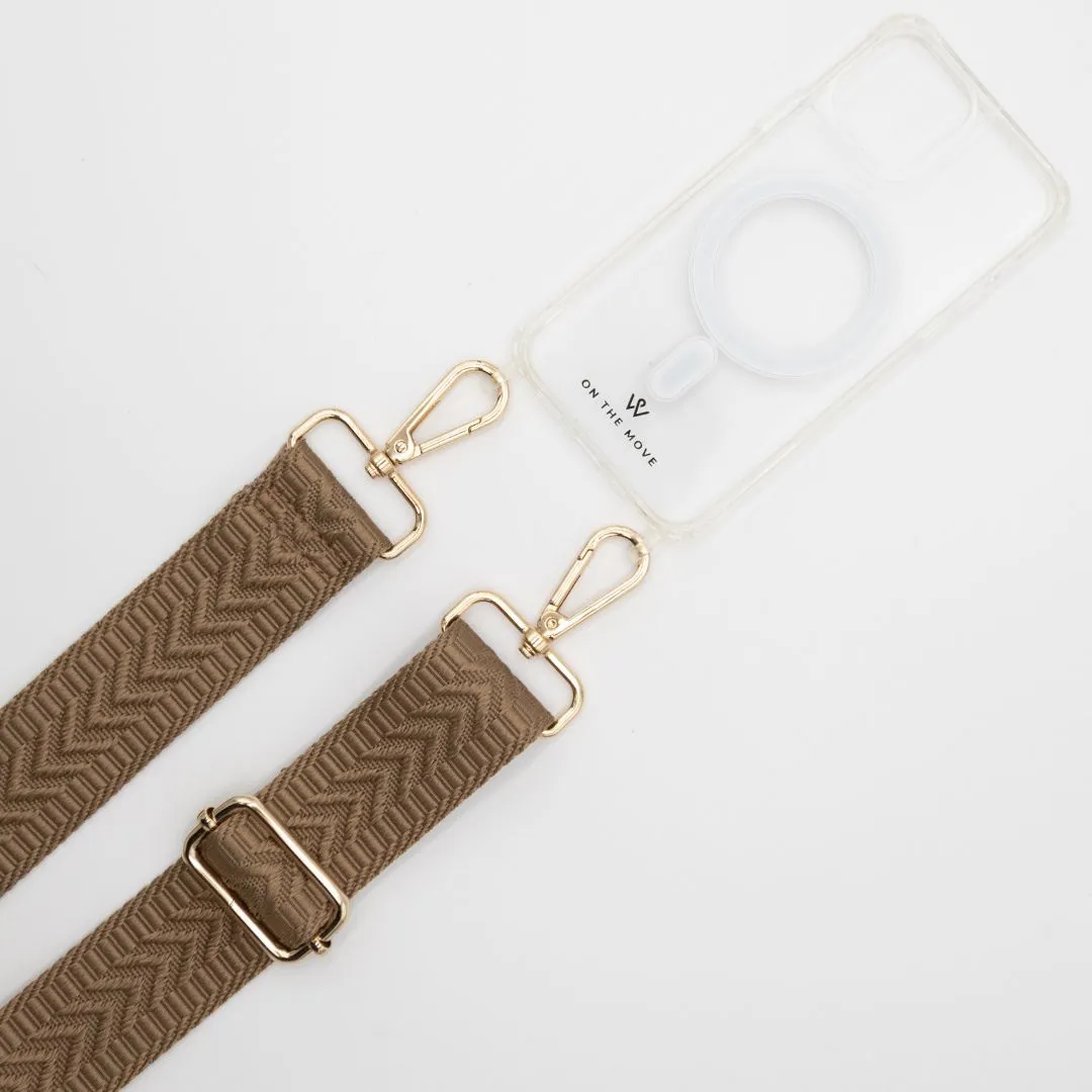 Medina Mocha Woven Strap