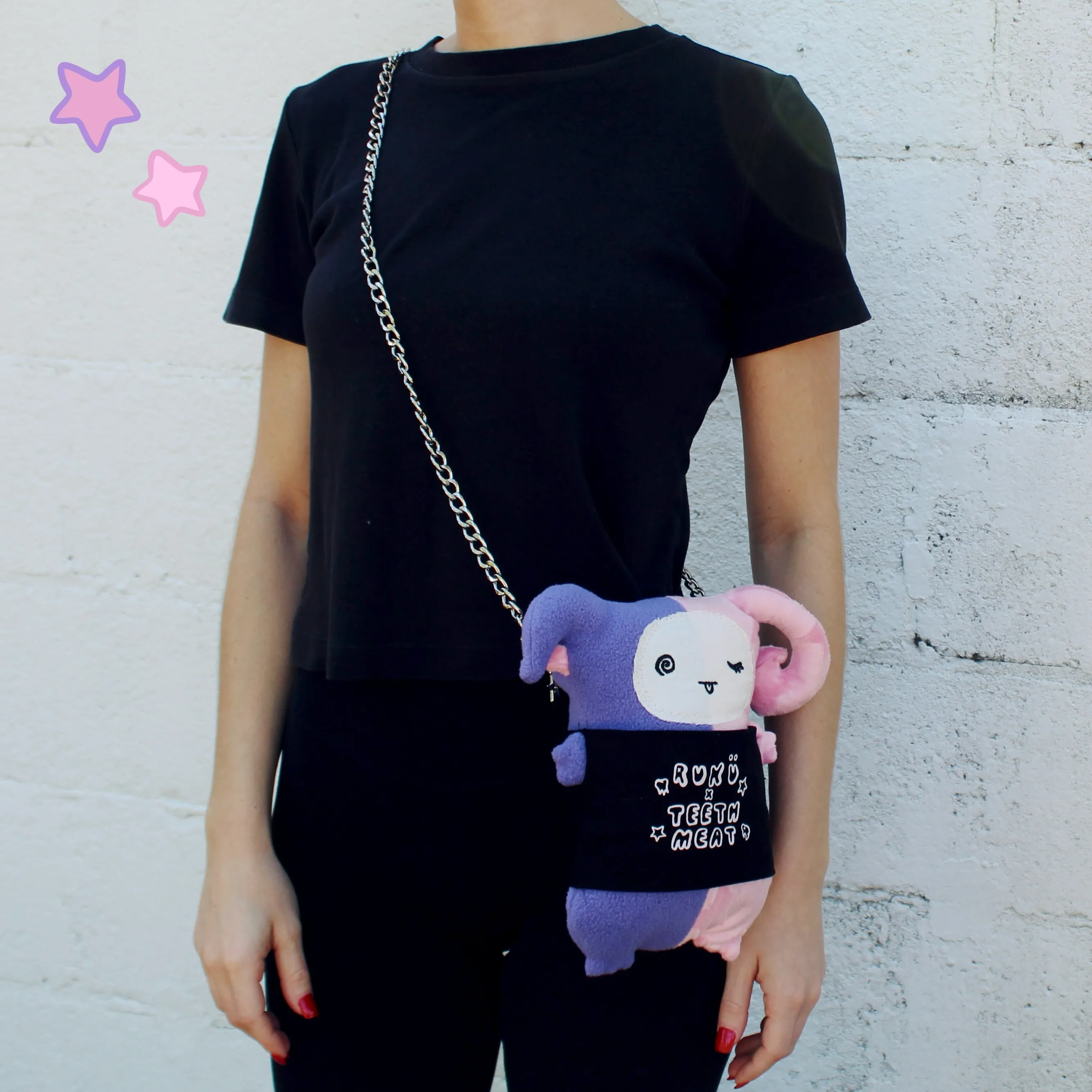 Meet Me In The Middle Place Plushie Bag LE 10