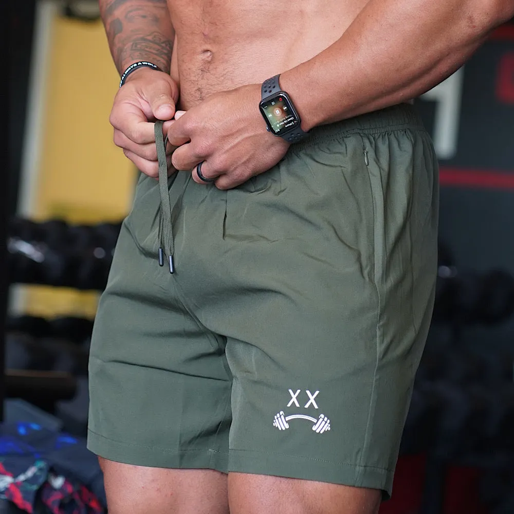 MEN SPORT SHORT DARK GREEN