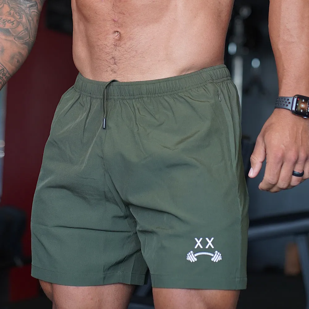 MEN SPORT SHORT DARK GREEN