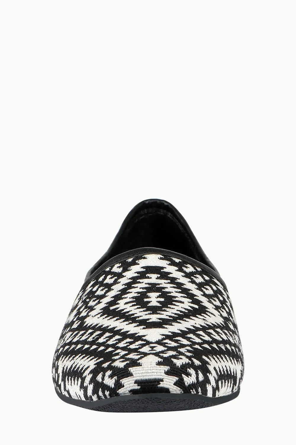 Men's Geometric Jacquard Slip-On Juttis