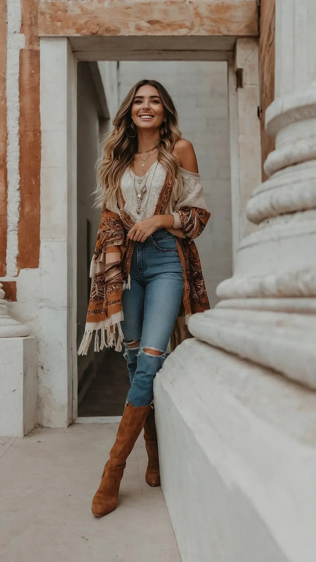Midsize and Mystical: 15 Boho Fall Outfit Ideas for the Fashion-Forward Woman