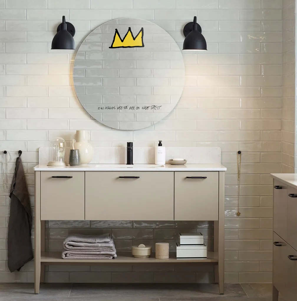 Mirror by Jean-Michel Basquiat