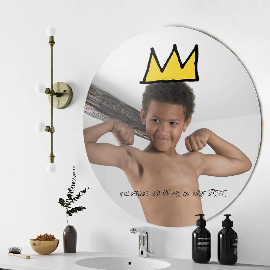 Mirror by Jean-Michel Basquiat