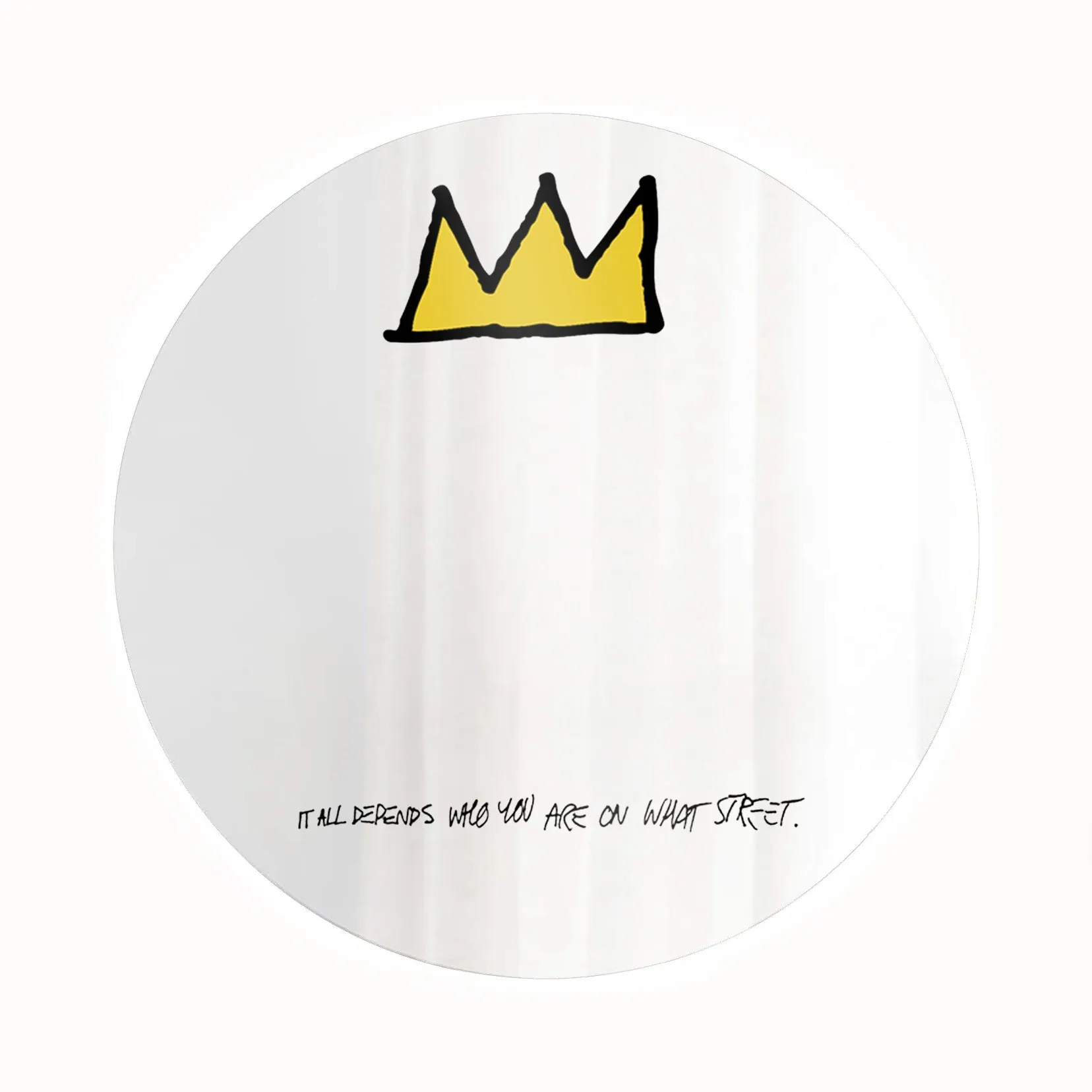 Mirror by Jean-Michel Basquiat