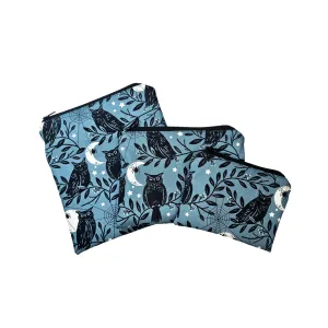 Moonlit Owls Reusable Food Safe Pouch