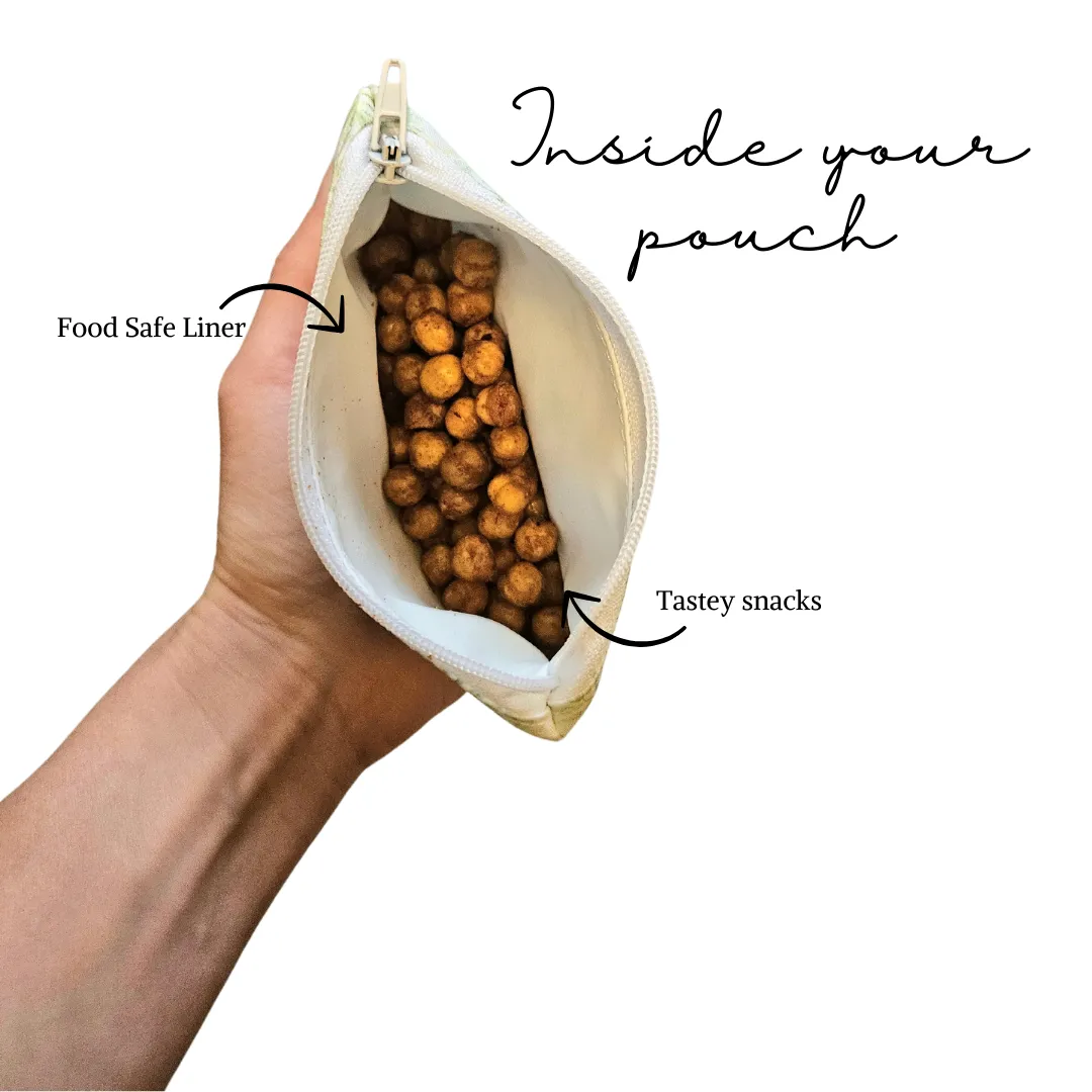 Moonlit Owls Reusable Food Safe Pouch