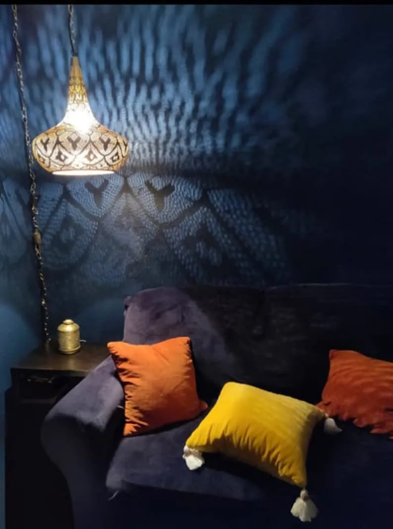 Moroccan Pendant Light, Moroccan lamp , Hanging Lamp