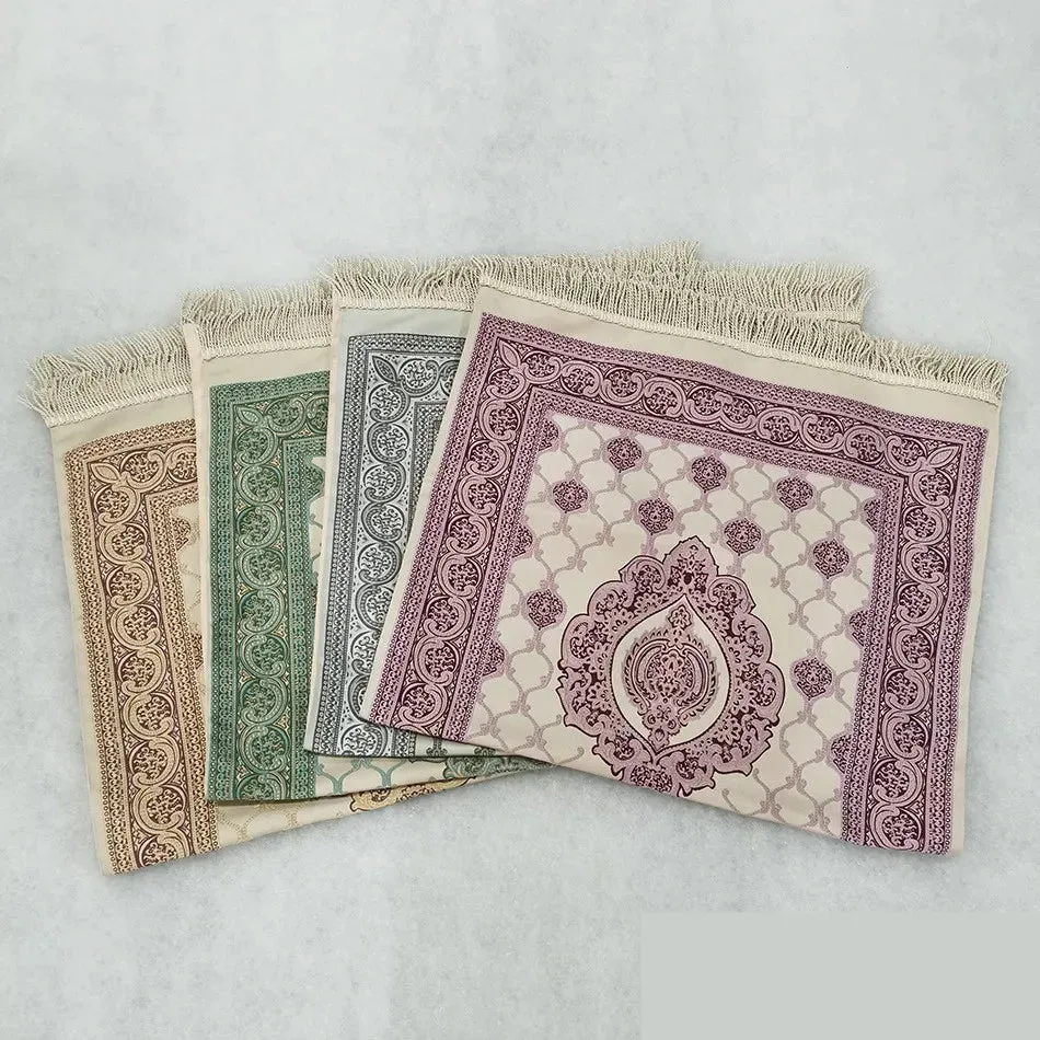 Muslim Prayer Mat Islamic Carpet Eid Non Slip Worship Blanket