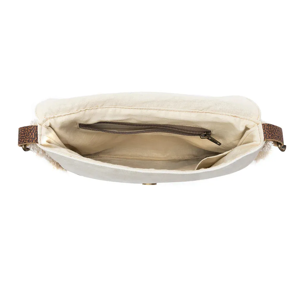 MYRA Teal Peaks Crossbody Bag
