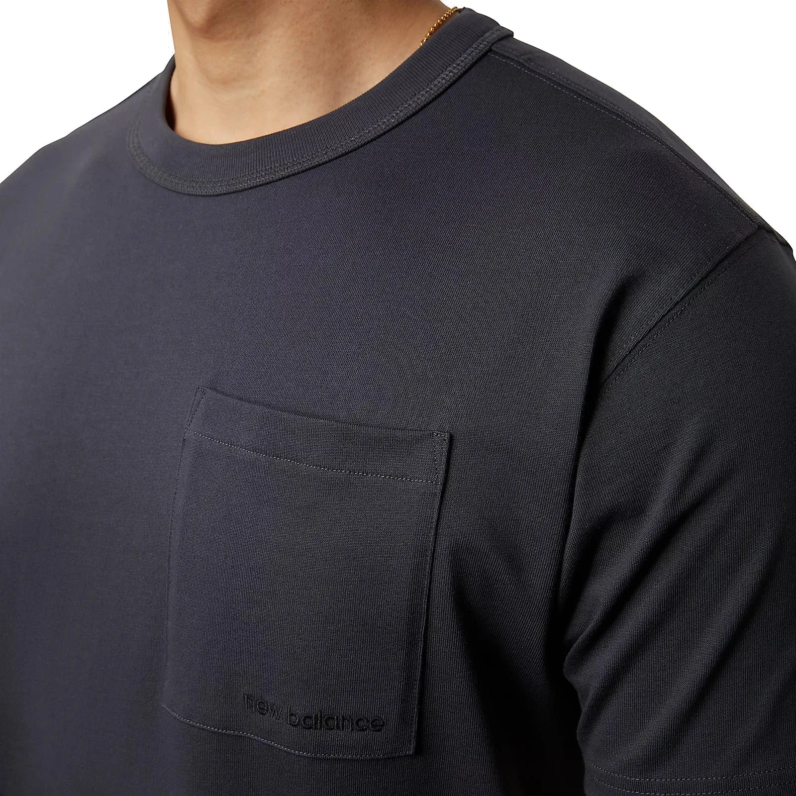 New Balance Men Nature State Short Sleeve Tee Phantom MT23567-PHM