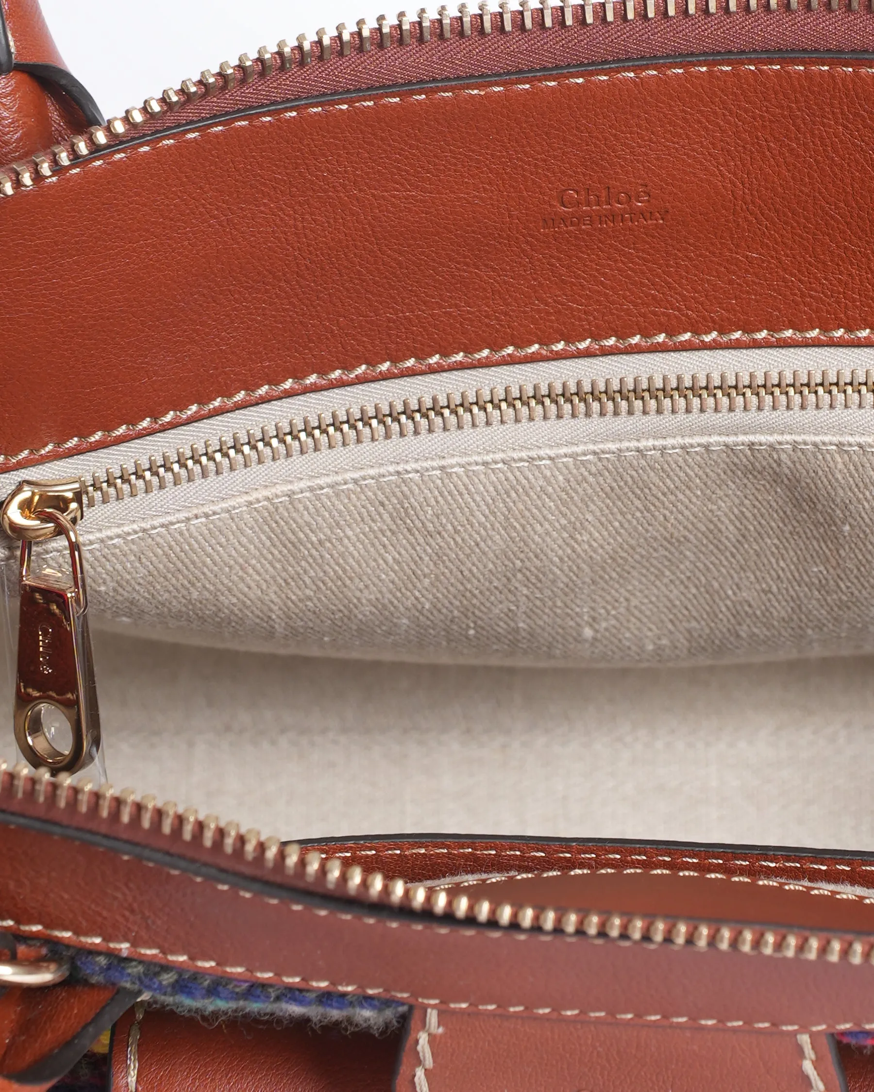 New Chloe women multicolor fringed women's satchel bag