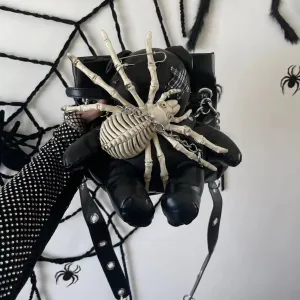 ‘Nible' Alt Dark Spider Bear Detachable Bag