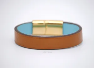 No. B03G | Minimalist Bracelet (Goatskin Lined Interior)
