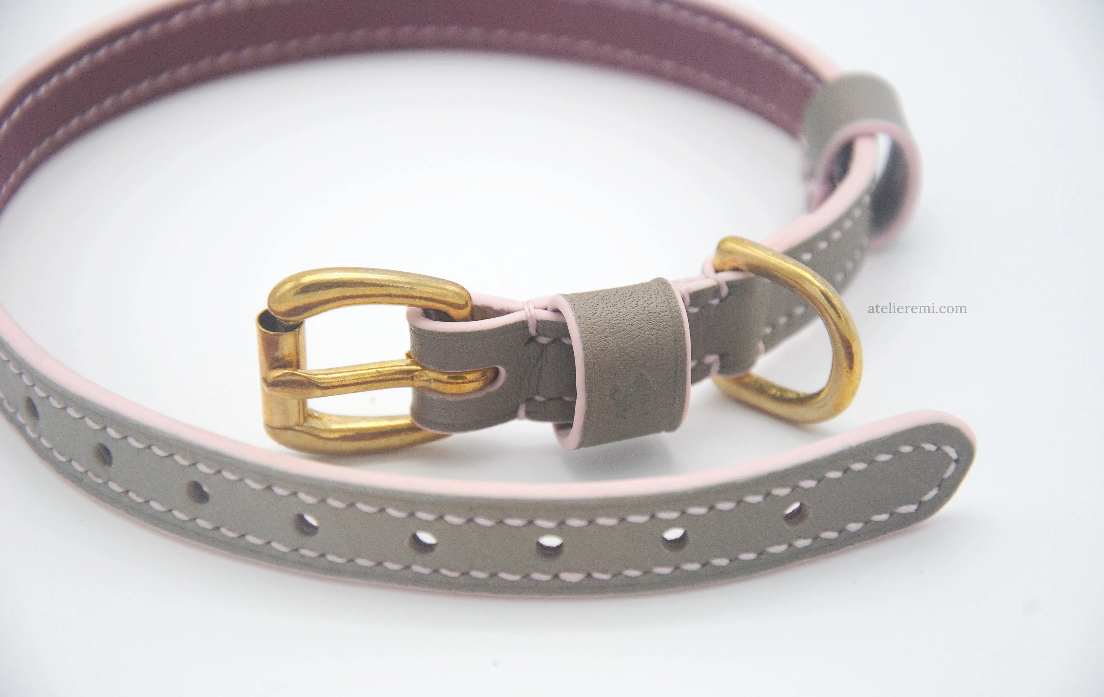 No. P08G | 13MM Dog Collar V3 (Goatskin Lined Interior)
