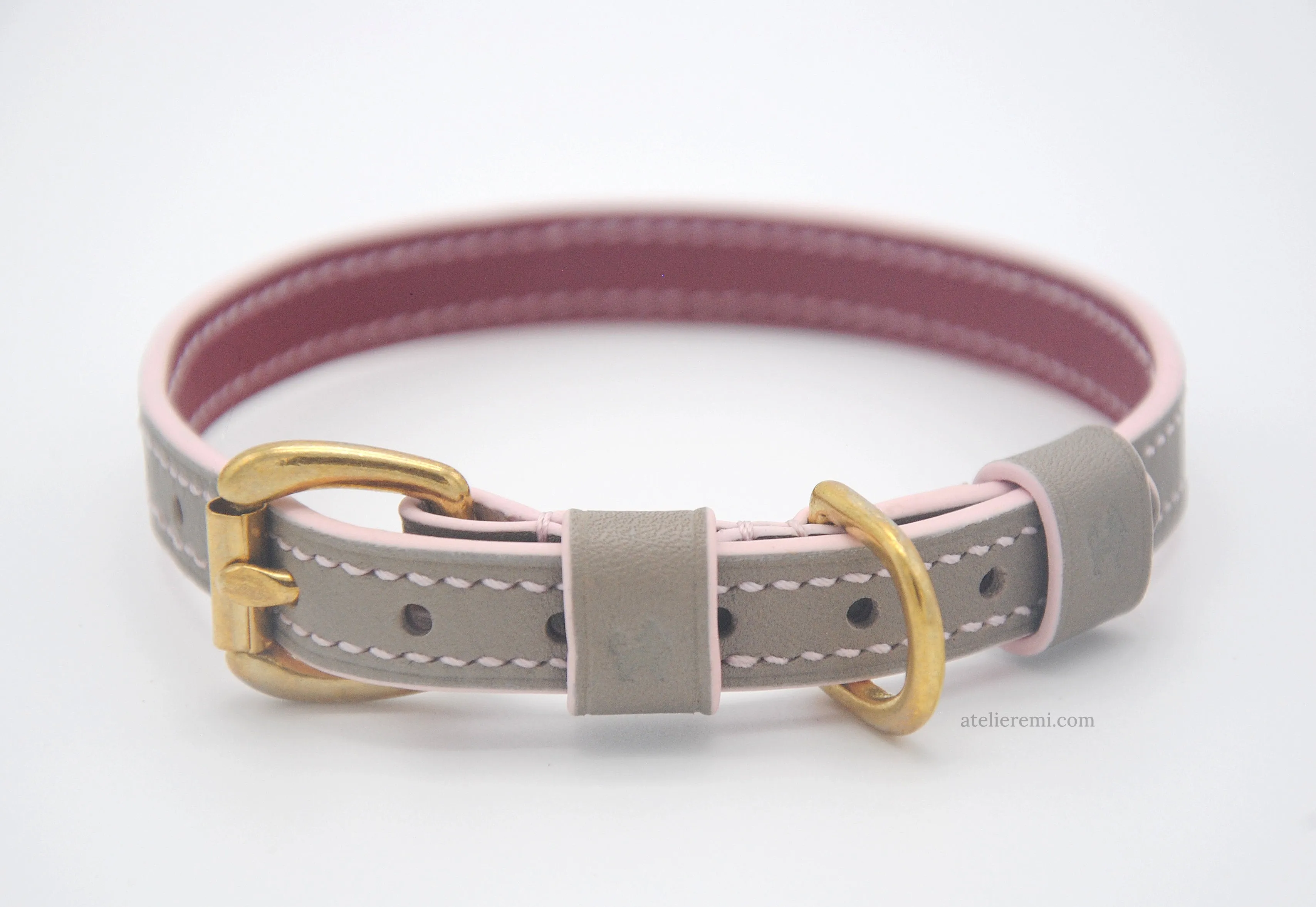 No. P08G | 13MM Dog Collar V3 (Goatskin Lined Interior)