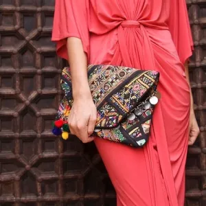 Nova Vintage Bohemian Banjara Clutch Bag