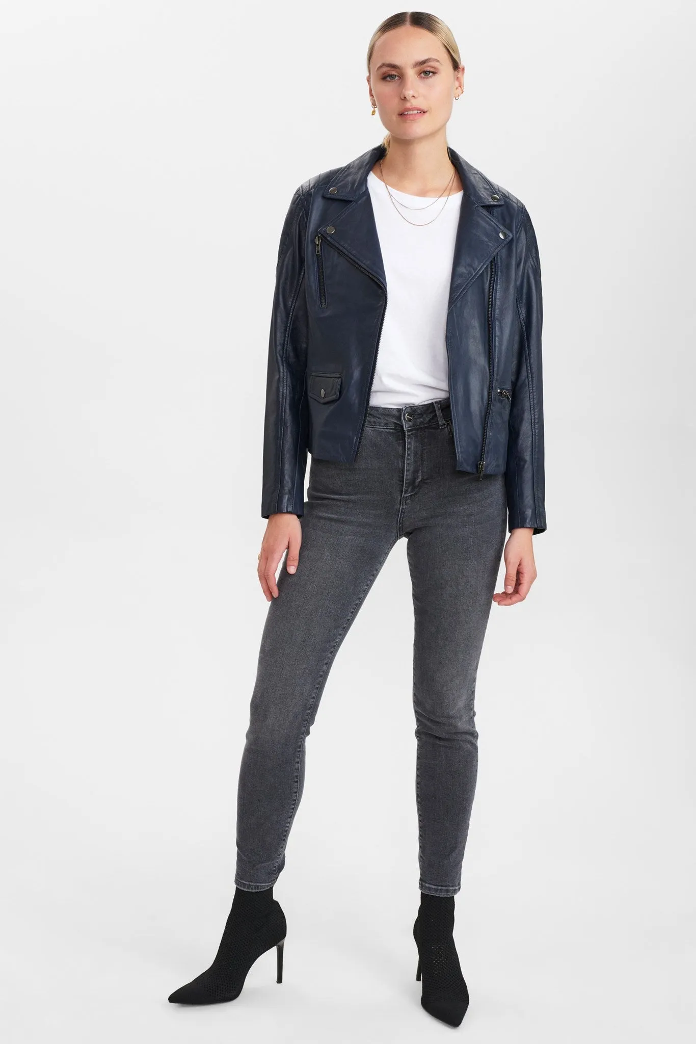NUCOOPER JACKET - Dark Sapphire