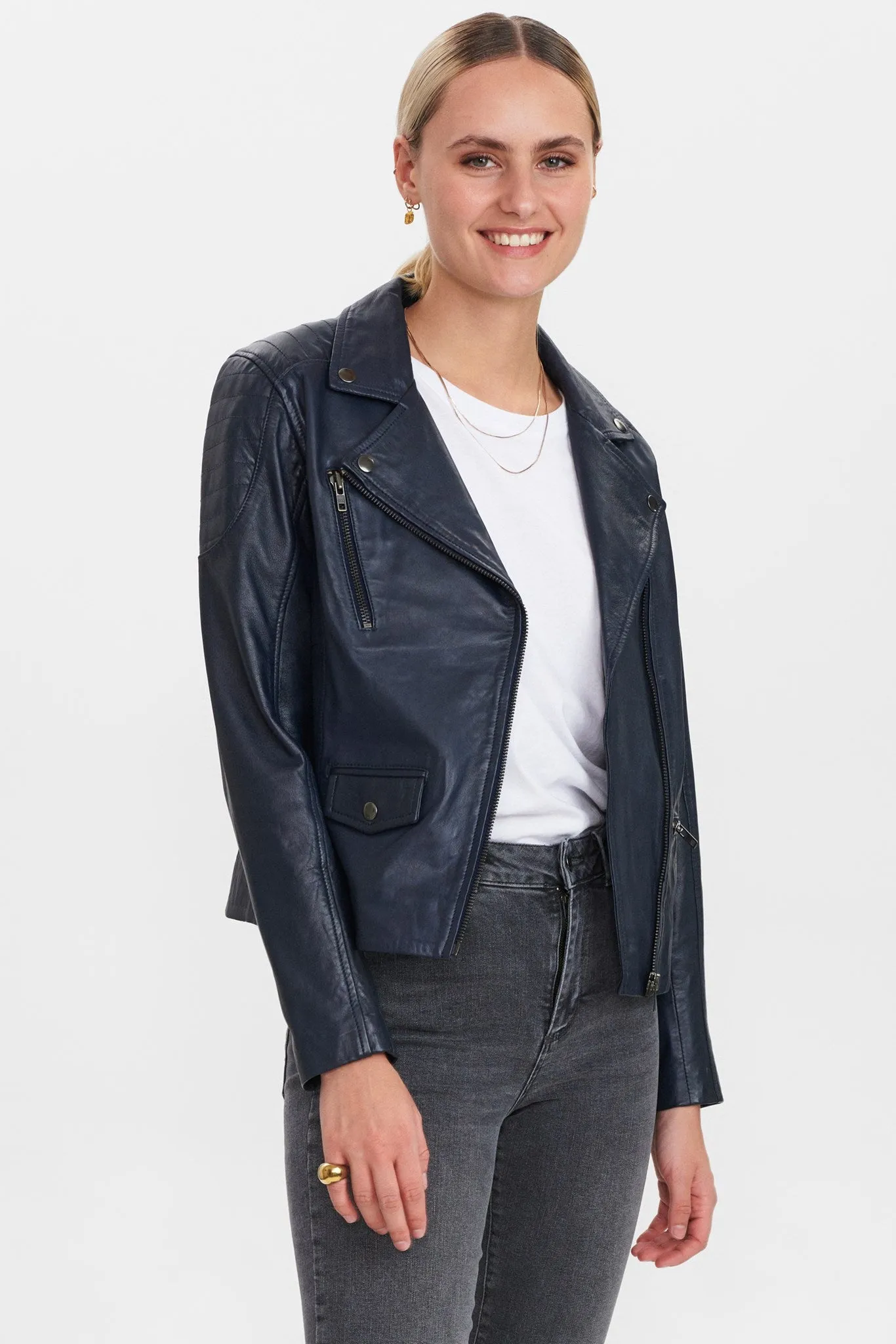 NUCOOPER JACKET - Dark Sapphire