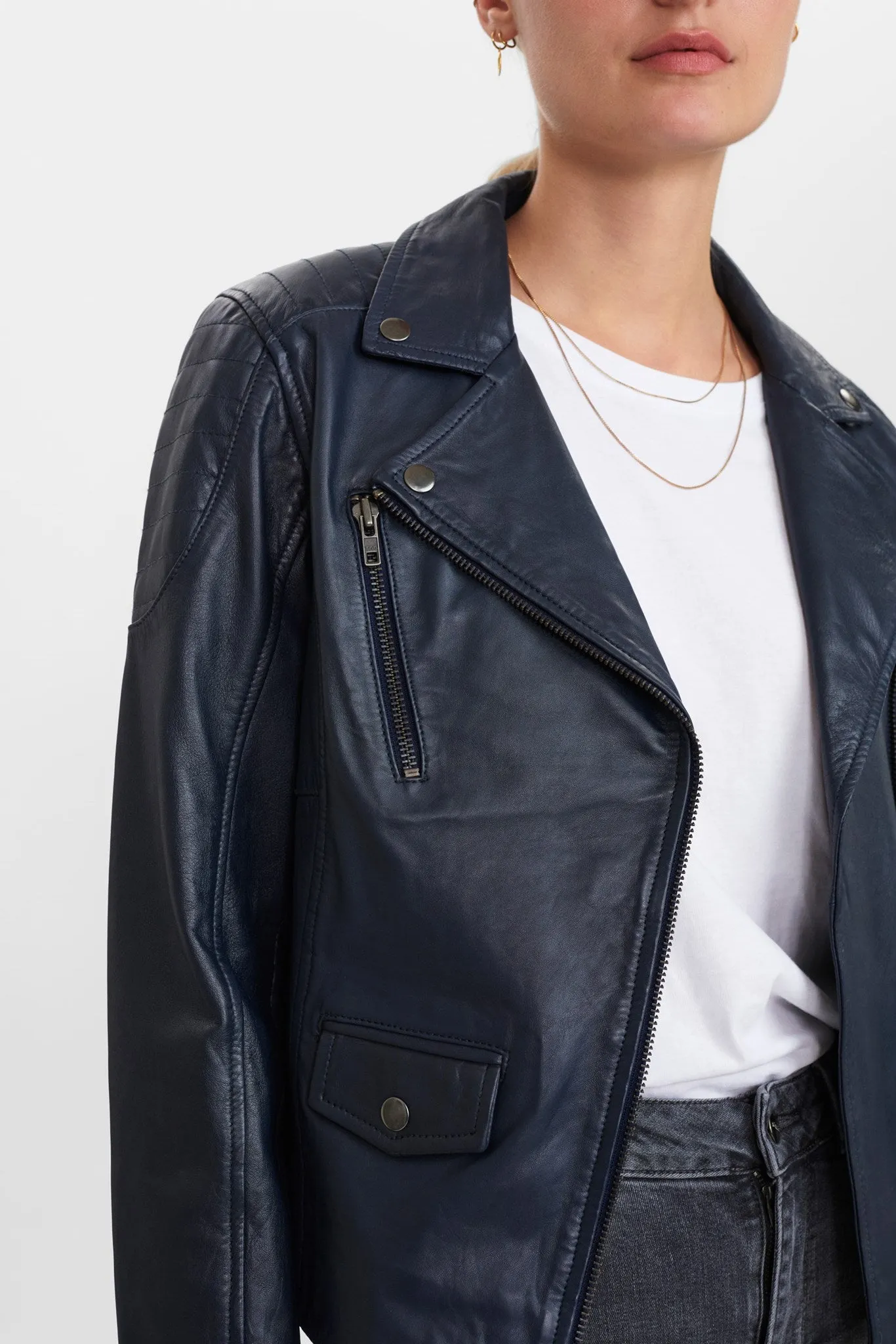NUCOOPER JACKET - Dark Sapphire