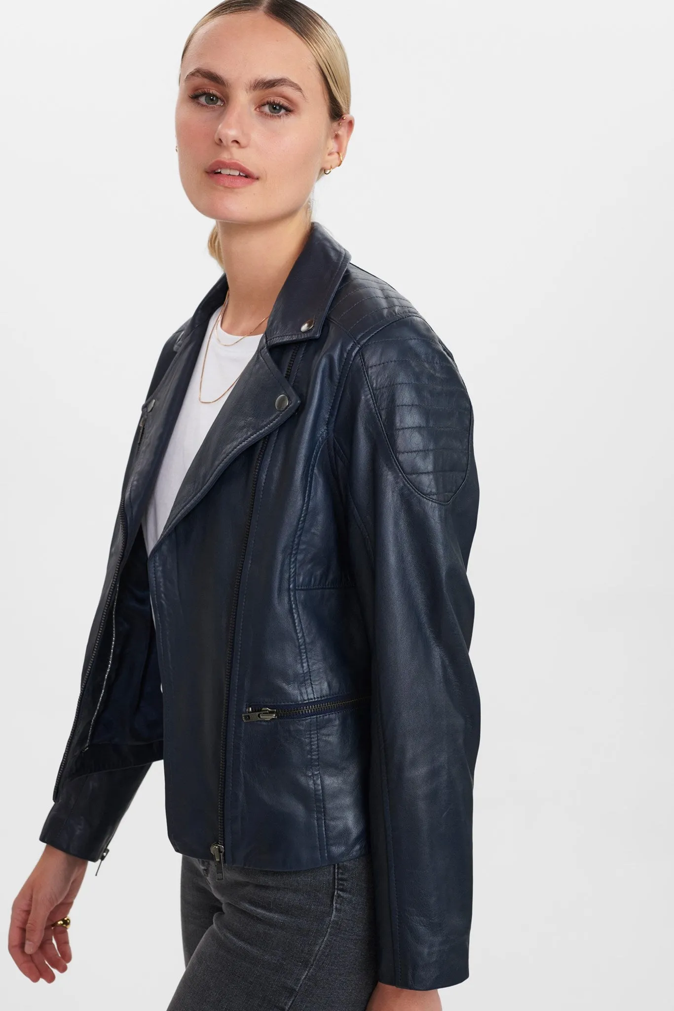 NUCOOPER JACKET - Dark Sapphire