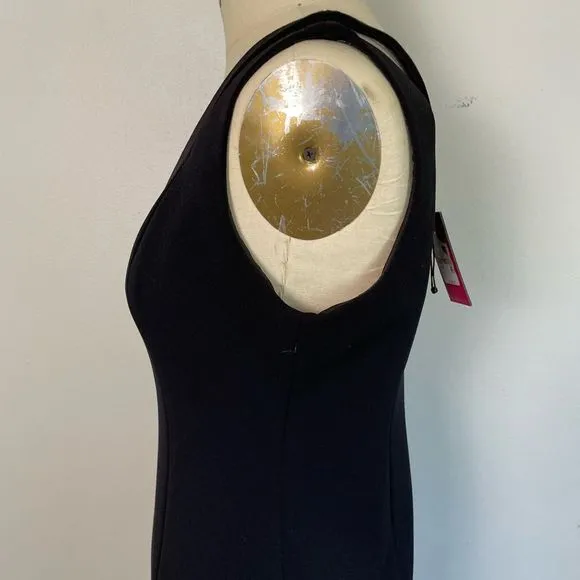 NWT Vince Camuto Black Midi Dress Size 12