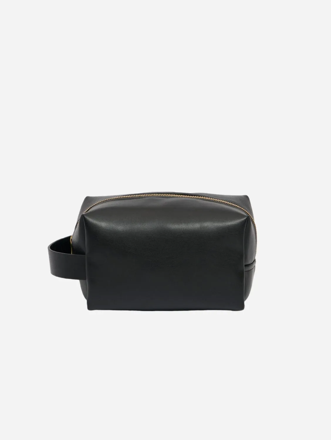 Oleatex Vegan Olive Leather Classic Washbag S | Night Black
