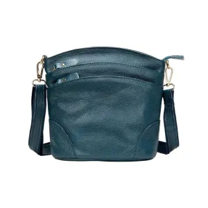 Olivine™ | Westal Genuine Leather Small Crossbody Bag