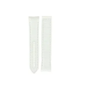 OMEGA SEAMASTER PLANET OCEAN WHITE 19MM WATCH STRAP