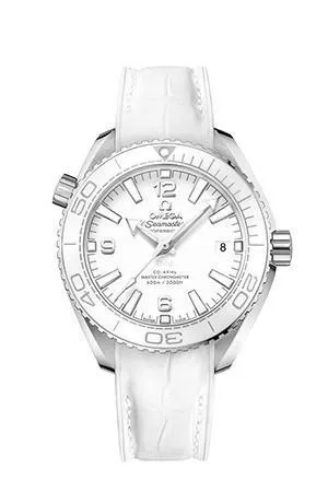 OMEGA SEAMASTER PLANET OCEAN WHITE 19MM WATCH STRAP