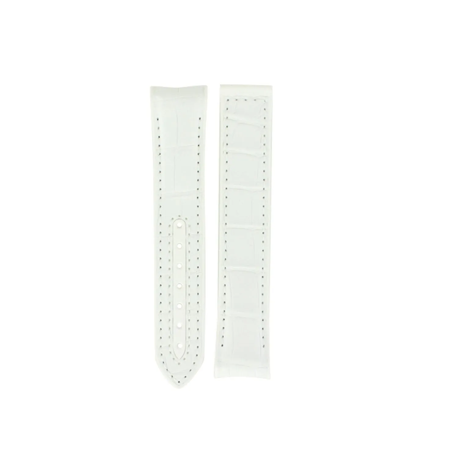 OMEGA SEAMASTER PLANET OCEAN WHITE 19MM WATCH STRAP