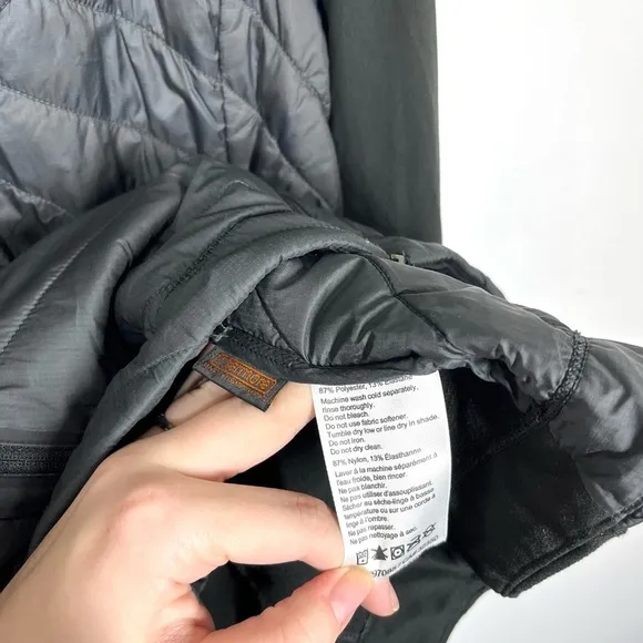 Outdoor Research Melody Hybrid Full Zip Puffer Jacket Womens Size Medium
