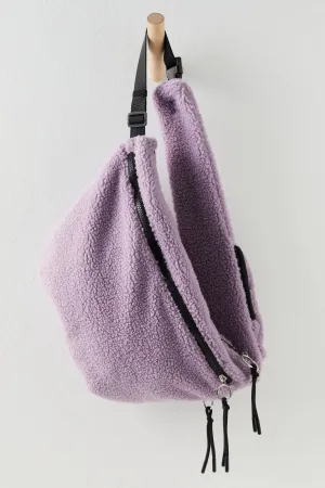 Overachiever Sherpa Sling Steel Lavender