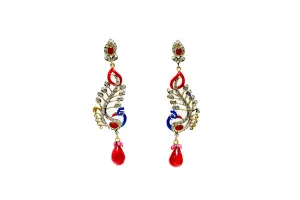 Peacock Dangle Earrings