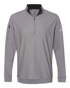 Performance Textured Quarter-Zip Pullover